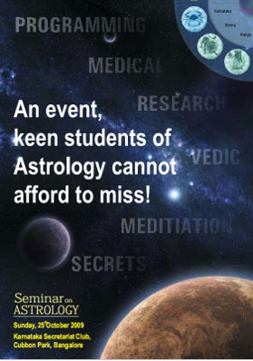 Seminar on Astrology 2009